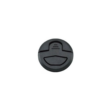 FERMETURE RONDE NYLON noir mat 