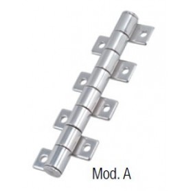 CHARNIERE PIANO FRICTION COURTE INOX 316 