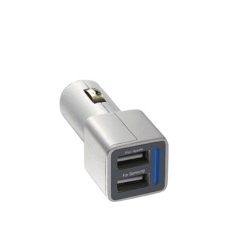 NAV-ACUSBV2 : Convertisseur 12v allume cigares USB DC/DC - Navsound Prises et allume-cigares 3-700462-9015 NAV-ACUSBV2
