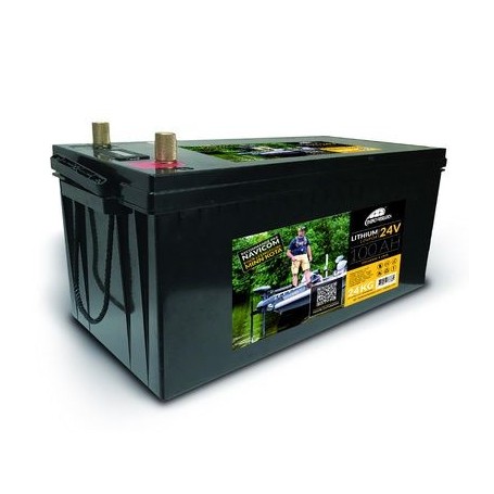 Pack batterie Lithium-LFP 24V 100AH+ APP avec chargeur IP65 24V/7A Pack batterie Lithium-LFP 24V 100AH+ APP avec chargeur IP65 2