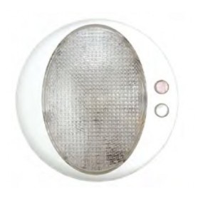 Plafonnier led. En plastique. Avec interrupteur (Dimmer). 