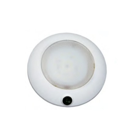 Plafonnier led. En plastique, avec interrupteur. 