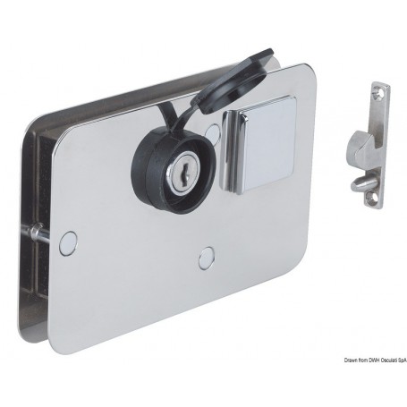 Serrure pour portes coulissantes universelle D/G Serrure pour portes coulissantes universelle D/G