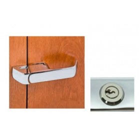 Poignée à rotation
chromée 