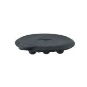 Bonde coude inox et nylon. 