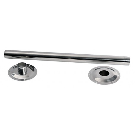 Pieds de table en inox poli Pieds de table en inox poli