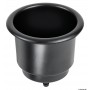 Porte-verres en inox Delux Version:Inox Delux noir avec trou de drainagePorte-verres en inox Delux