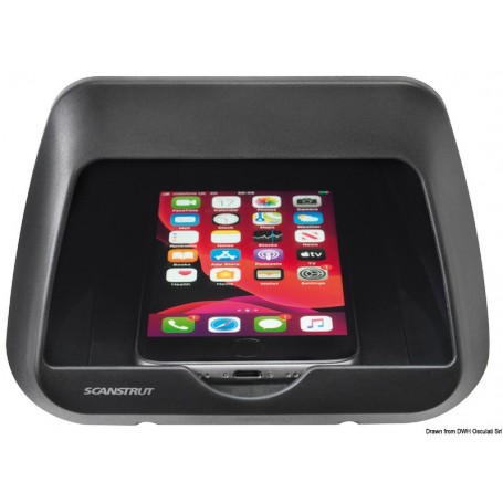 Chargeur de batterie étanche ROKK sans fil NEST à encastrer - 10 W Chargeur de batterie étanche ROKK sans fil NEST à encastrer -