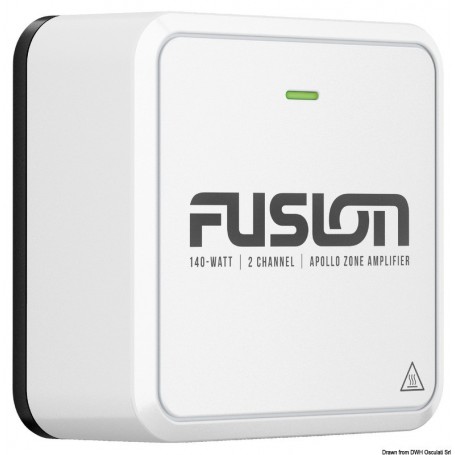 FUSION amplifiers Version:MS-APDA214 Amplificateur 140W  2 canauxFUSION amplifiers