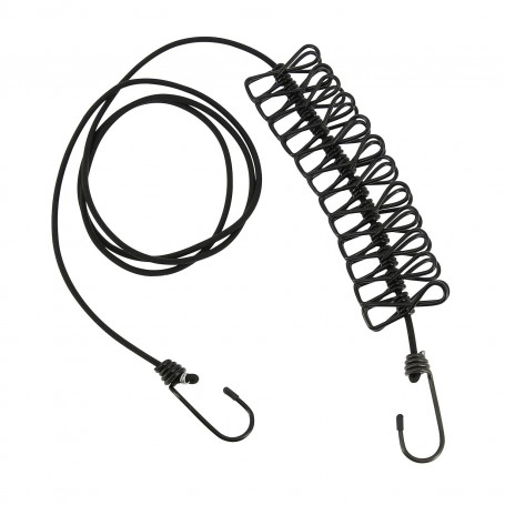 Corde à linge avec 12 pinces Corde à linge avec 12 pinces