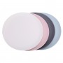 Lot de 4 assiettes plates en PLA Lot de 4 assiettes plates en PLA