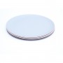 Lot de 4 assiettes plates en PLA Lot de 4 assiettes plates en PLA