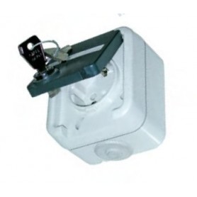 PRISE DE COURANT A VOLET ÉTANCHE Avec CLÉ 