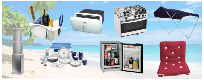 Votre confort en bateau. dans le carré, la cabine ou le cockpit