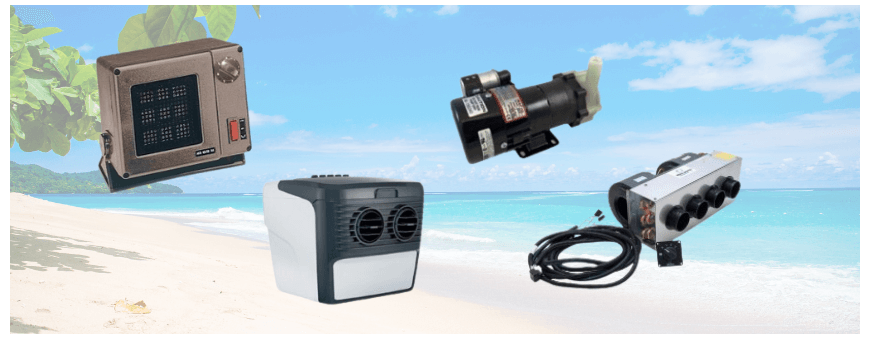 Système de chauffage et climatisation pour camping-car