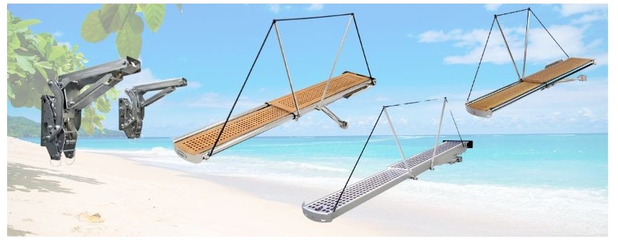 Passerelle hydraulique bateau – Besenzoni, Bridge, pièces détachées